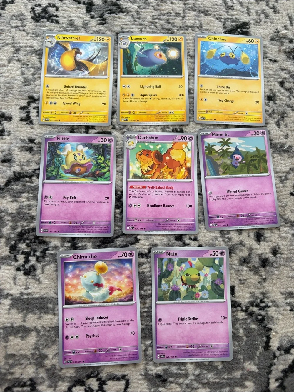 Paldean Fates Binder Builder Lot | 34 Unique Cards | Pokémon Set Collection